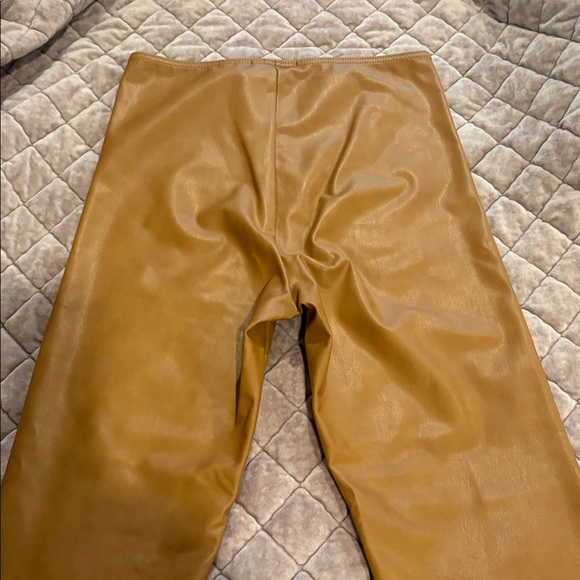 Stylish Tan Boot Cut Pants - Picture 5 of 5